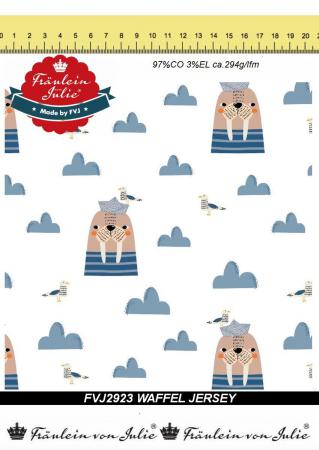 FVJ-2923 WAFFEL JERSEY