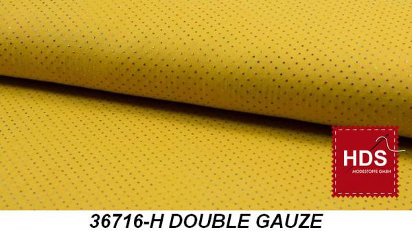 36716-H Double Gauze Multicolor Punkte