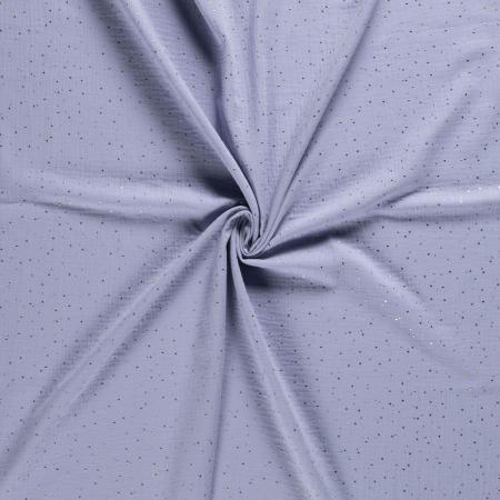 38608-008 Musselin Double Gauze Gold Tupfen