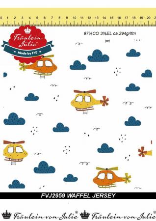FVJ-2959 WAFFEL JERSEY