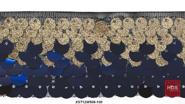 XST12W508-100 Sequin Trimming Mesh