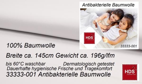 33333-001 Antibakterielle Baumwolle