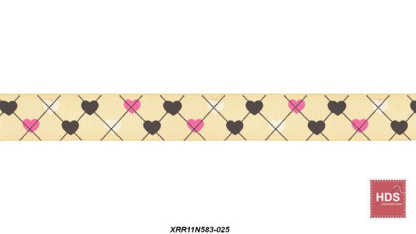 XRR11N583-025 Ribs Ribbon Hearts