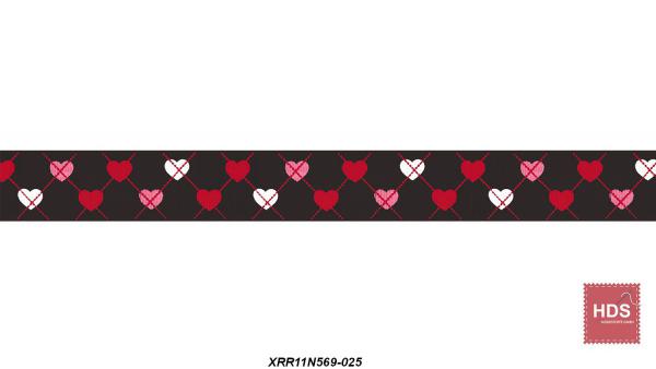 XRR11N569-025 Ribs Ribbon Hearts