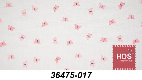 36475-017 Double Gauze Stickerei