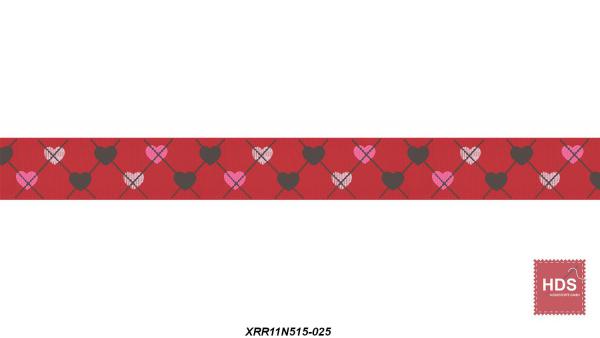 XRR11N515-025 Ribs Ribbon Hearts