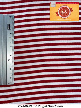 FVJ0253 rot Ringel Bündchen