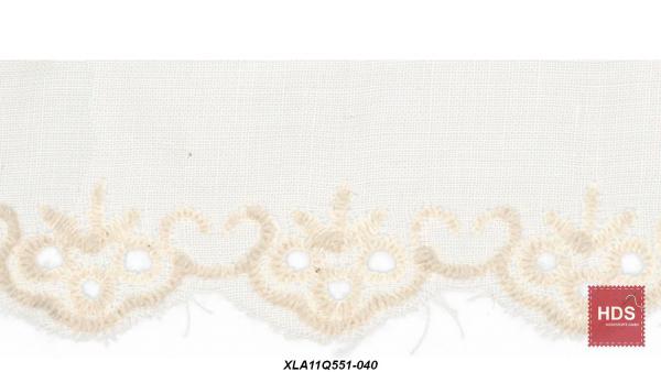 XLA11Q551-040 Lace Broderie