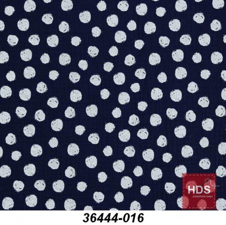 36444-016 Musselin Double Gauze Druck - Punkte