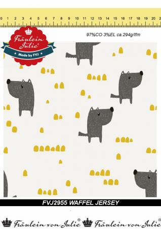 FVJ-2955 WAFFEL JERSEY