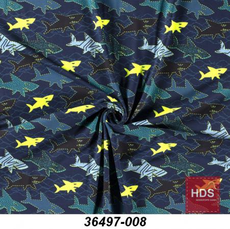 36497-008  Baumwoll Jersey - Neon