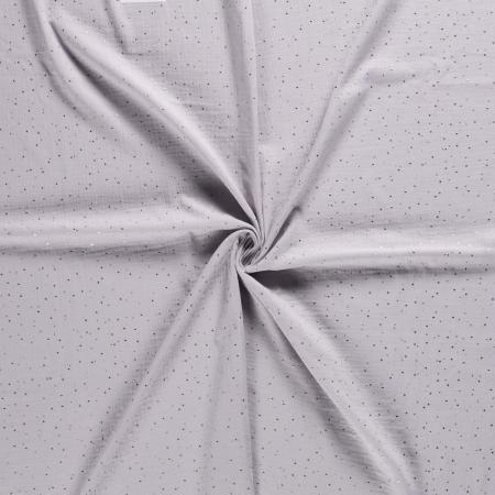 38608-003 Musselin Double Gauze Gold Tupfen