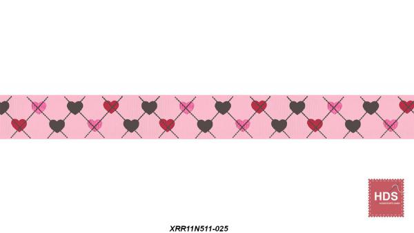 XRR11N511-025 Ribs Ribbon Hearts