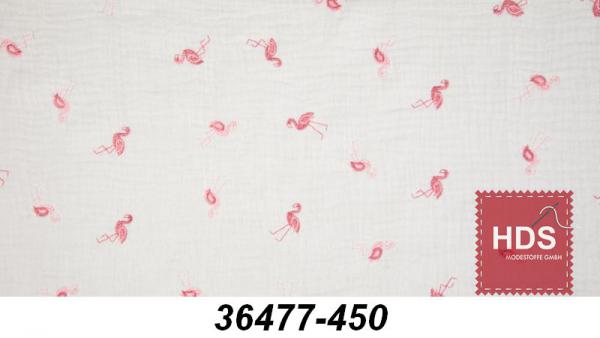 36477-450 Double Gauze Stickerei